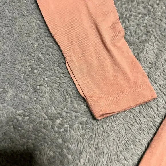 Free Fly Hoodie Womens Medium Bamboo Blend Pullover Performance Orange - Picture 4 of 8